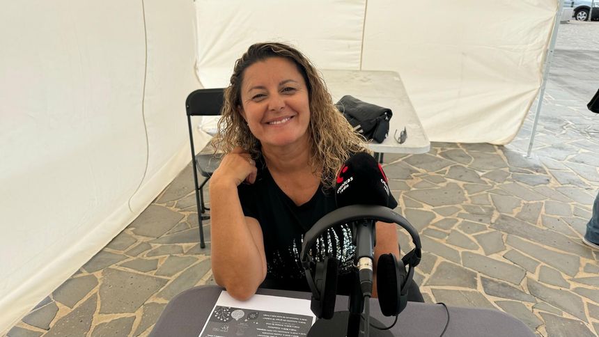 Silvia Santana,concejal del Sector Primario y Patrimonio del Ayuntamiento de Yaiza.