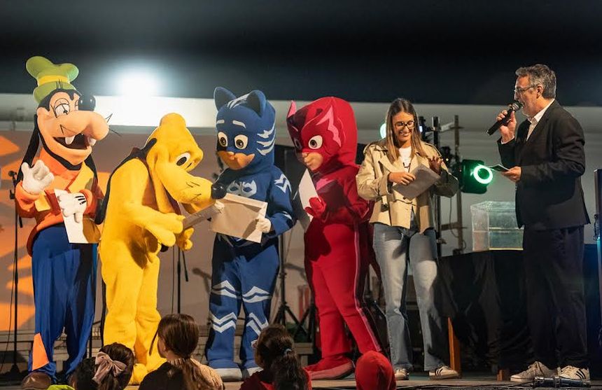 Momento del sorteo.