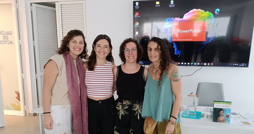 Participantes en las jornadas sobre duelo perinatal