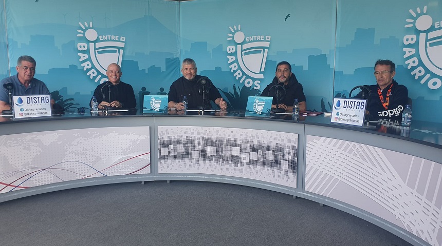 Pancho Hernández en la tertulia del programa Entre Barrios.