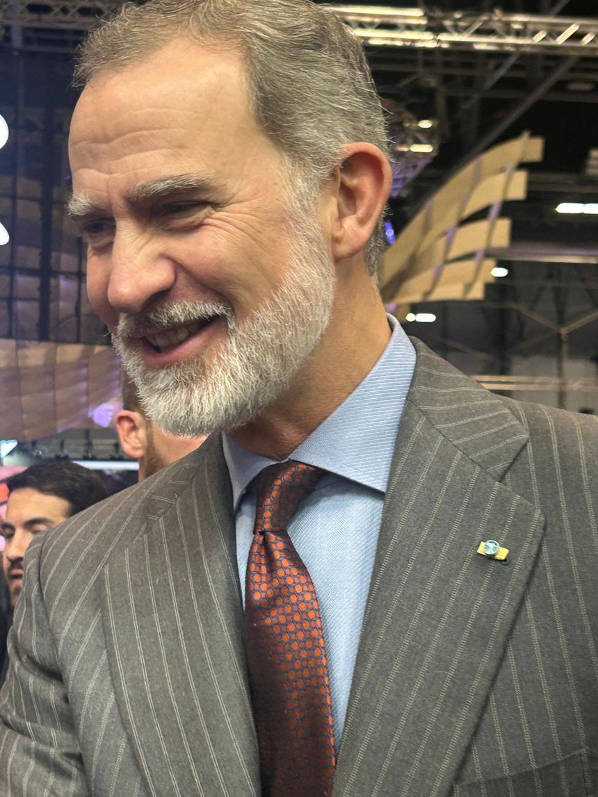 Como cada año, el Rey Felipe VI acudió a su cita con la Feria.