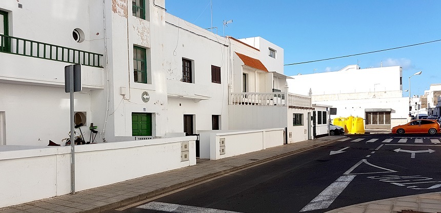 Viviendas del barrio de Valterra en Arrecife, fotografía de Jose Julián Suárez.