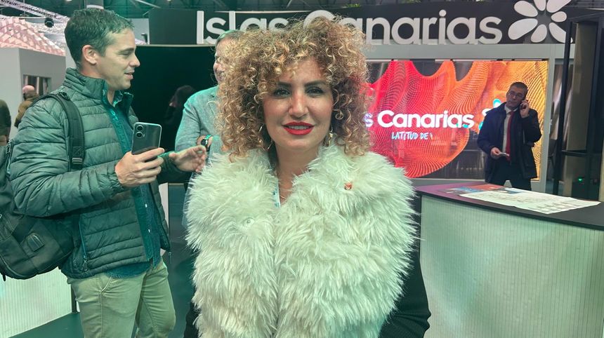La concejal de Turismo, Eli Merino, participó, entre otros eventos, en la presentación de la Marina de Arrecife.