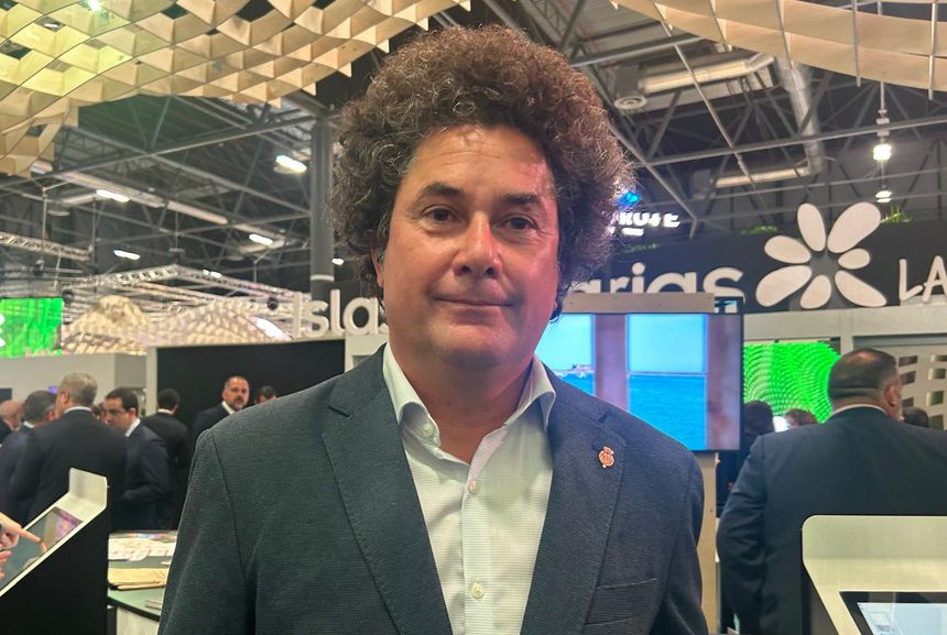 Juan Carlos Albuixech, otro veterano de Fitur, aprovechó para participar en las reuniones de Fitur Sports.