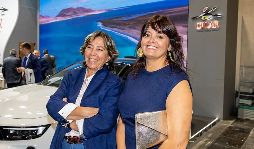 Rita Martín y Olivia Duque representaron al municipio de Teguise en Fitur.