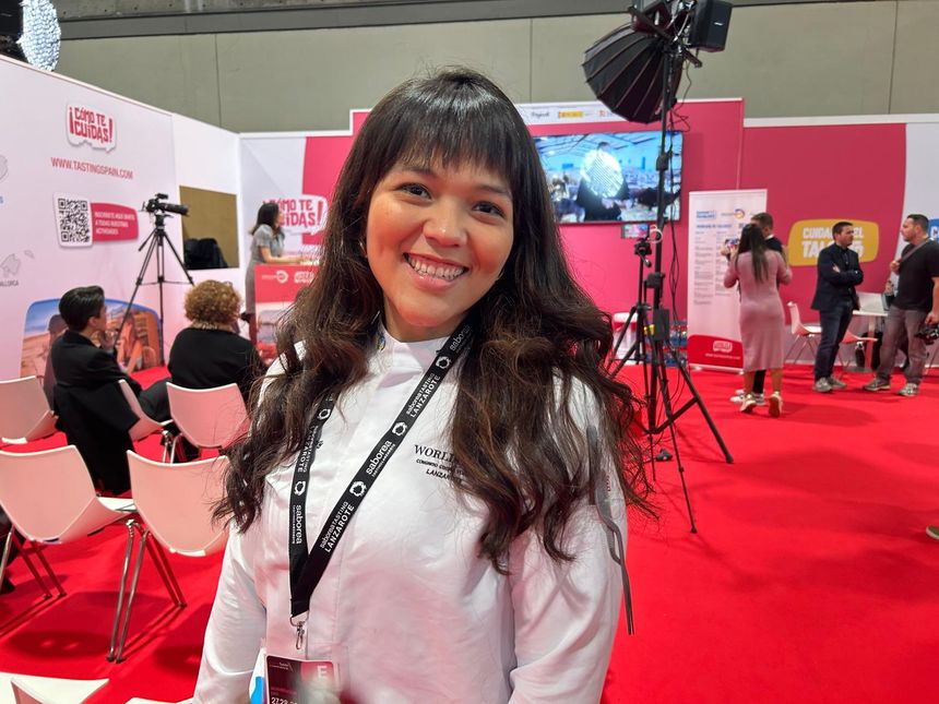 Adelia Ramírez es una de las reposteras más prestigiosas de Lanzarote.