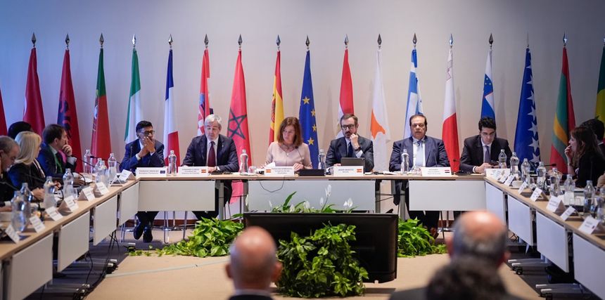 Clavijo cumbre parlamentos del Mediterráneo en Lanzarote2