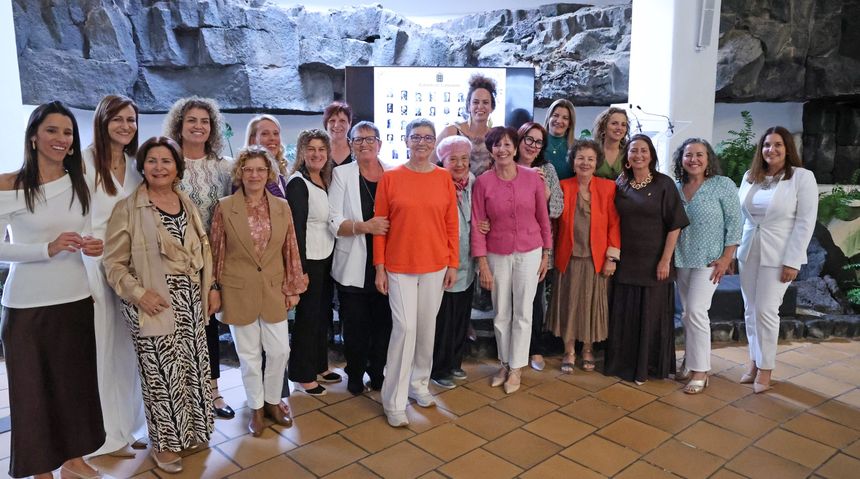 Mujeres ex consejeras y ex presidentas del Cabildo de Lanzarote