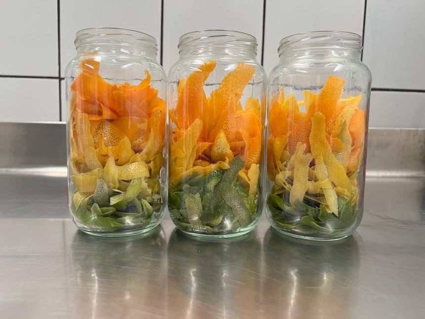 Materia prima para la elaboración de los productos de Bernardo´s Mermeladas.