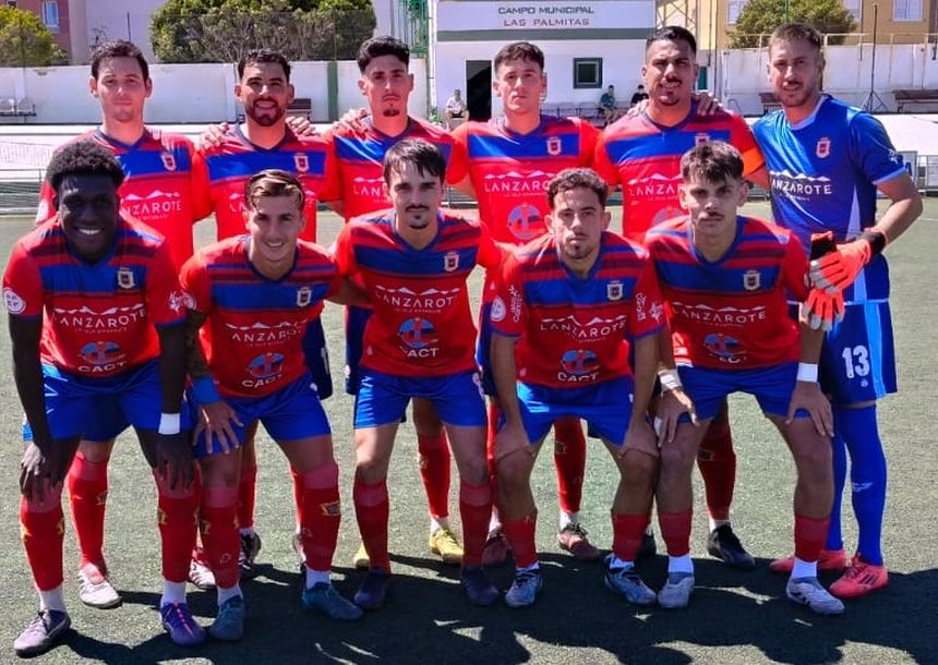 Equipo titular del Lanzarote este domingo