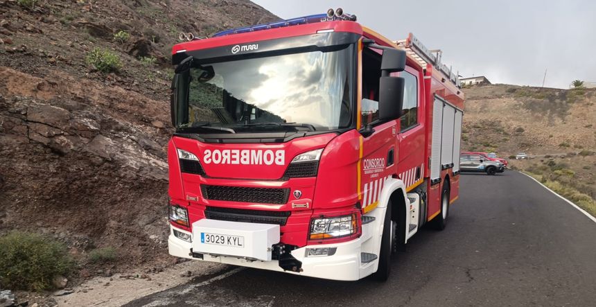 Los bomberos actuaron con rapidez