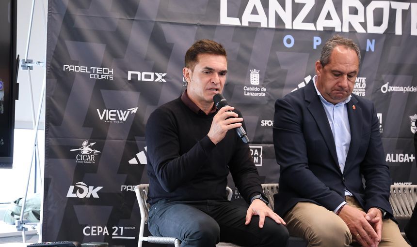 Héctor Fernández destacando la importancia para la promoción turística de la prueba deportiva