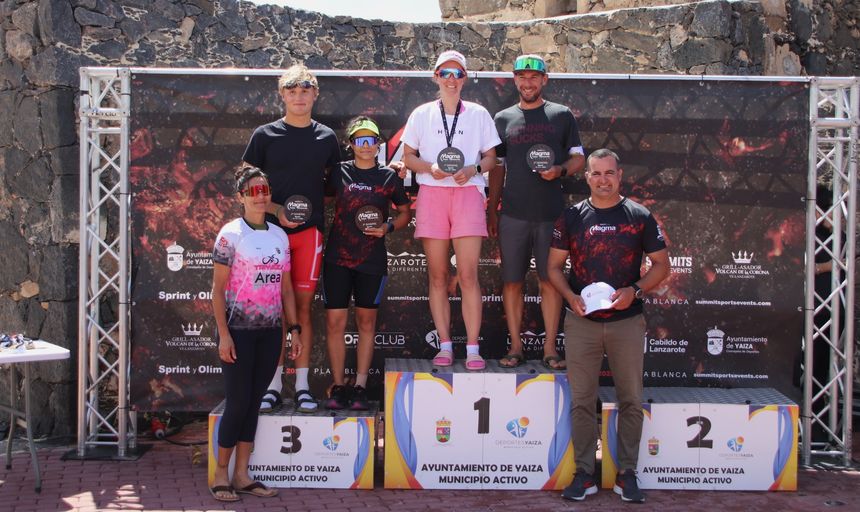 podio modalidad sprint