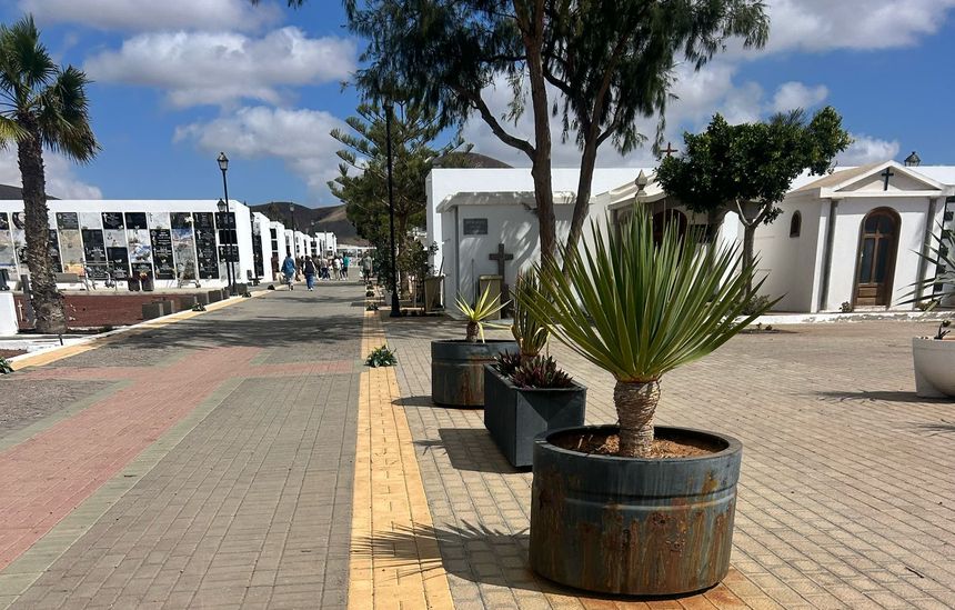 Imagen del cementerio de Arrecife