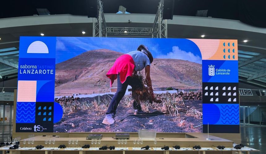 Stand de Saborea Lanzarote.