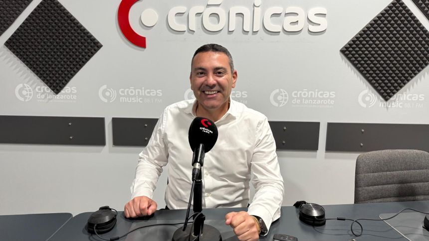 Oswaldo Betancort, presidente del Cabildo de Lanzarote.
