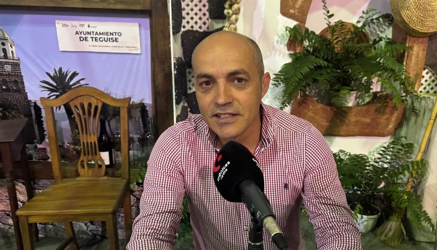 David Cabrera, consejero de Medio Rural y Marino del Cabildo de El Hierro.