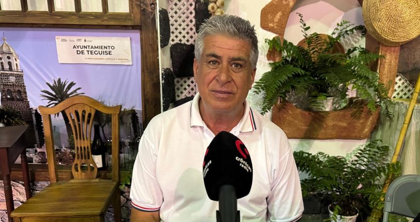 Eugenio Robayna, concejal de Seguridad y Emergencias del Ayuntamiento de Teguise.