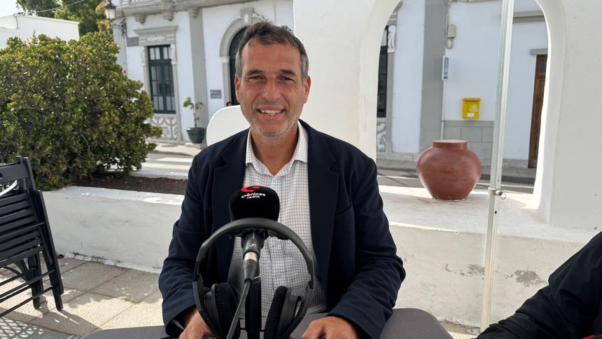 Alfredo Villalba, alcalde de Haría.