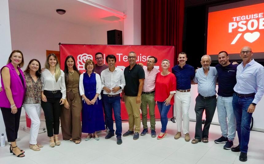 Nueva dirección de la Agrupación Socialista de Teguise y La Graciosa.