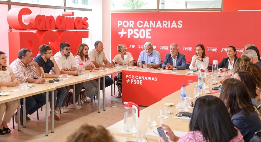 Imagen del encuentro de la Ejecutiva celebrado este viernes