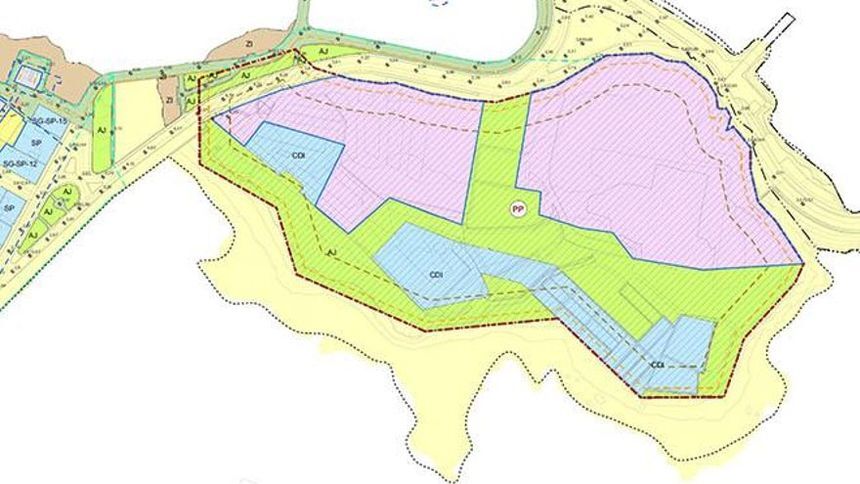 Plano del Islote.