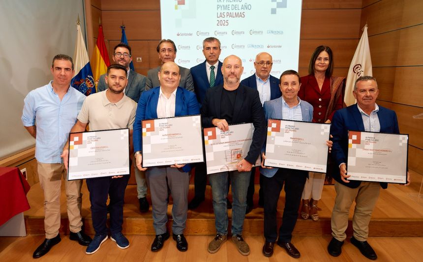Premiados en Pyme del Año Las Palmas 2025