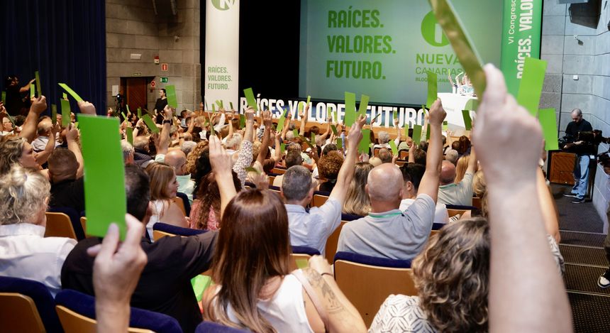 El recinto se llenó durante la primera jornada del congreso nacional