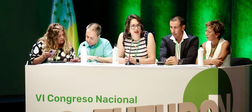 Integrantes de la Mesa del Congreso