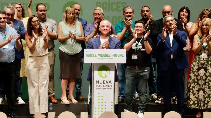 27 julio 2025 Primer discurso de Luis Campos como secretario general. Acto de clausura