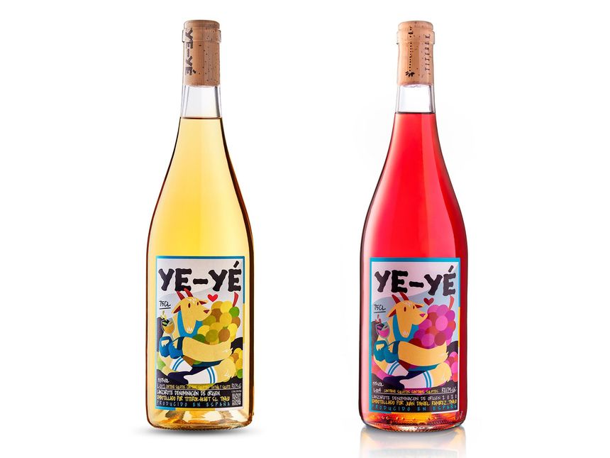 Botellas de la Línea Ye Yé.