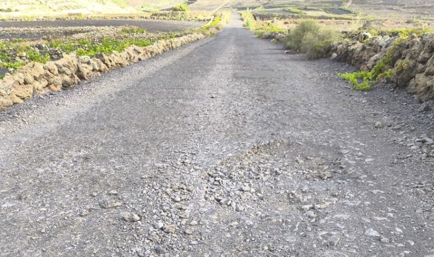 Vías del municipio totalmente destrozadas