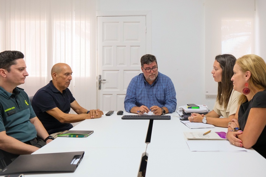 Reunión coordinación violencia de género en San Bartolomé 2