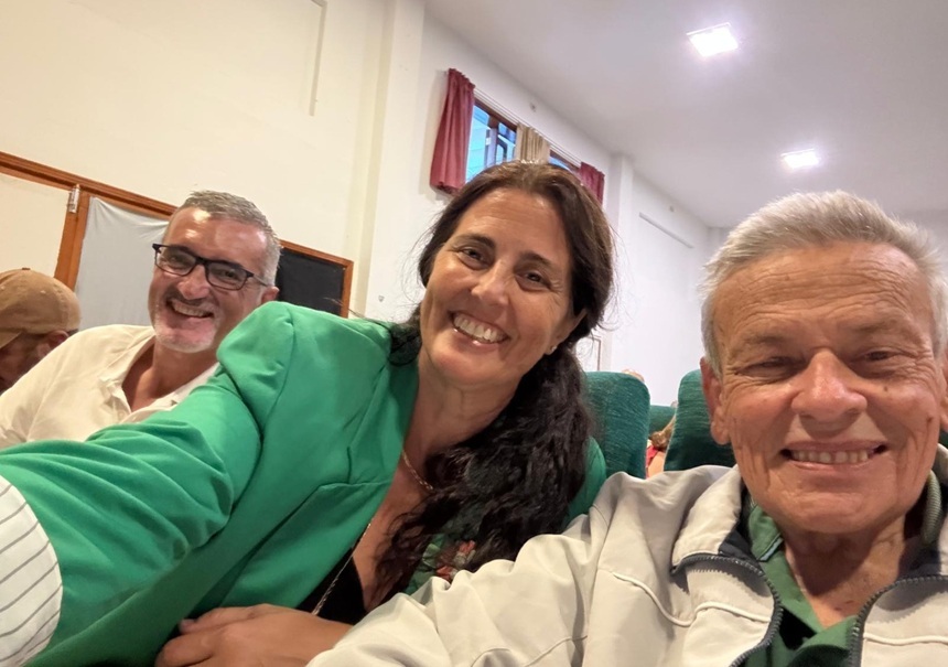 Ladislao Rodríguez, Evelia García y Marci Acuña