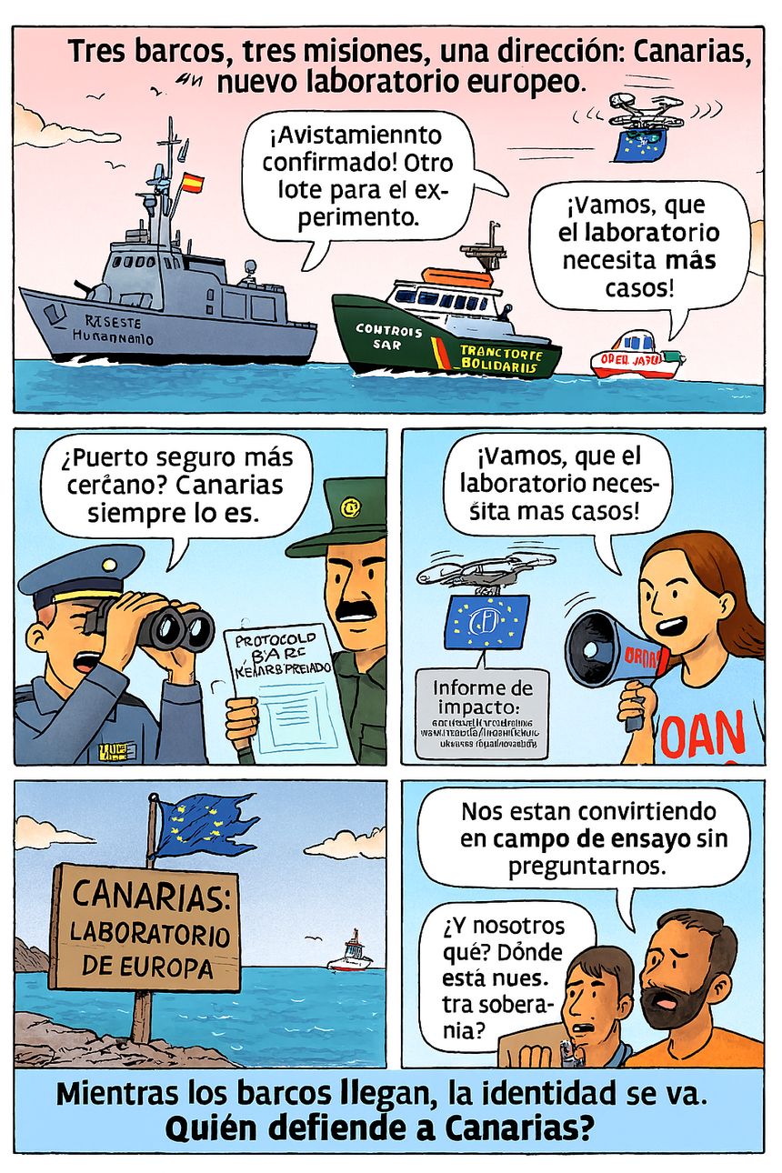 La soberanía canaria se diluye