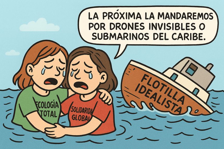 La flotilla del postureo