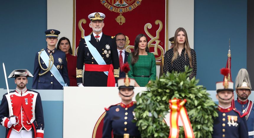 La familia Real ha presidido los actos un año más