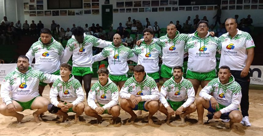 El equipo de San Bartolomé que finalmente salió victorioso