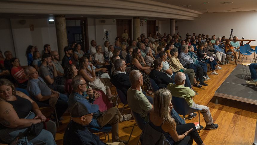 Público asistente a la charla.