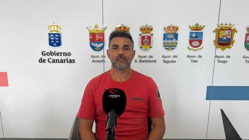 Domingo Crespo, jefe del Parque de Bomberos.