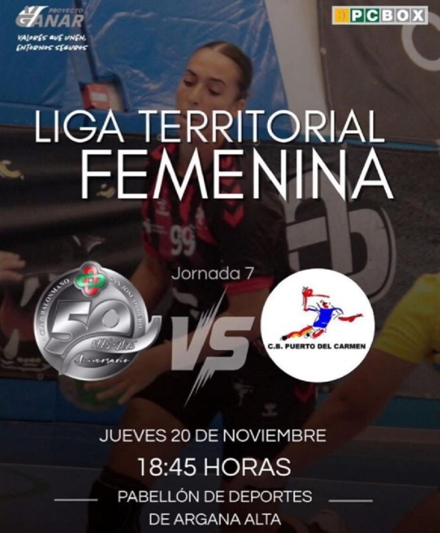 Imagen del cartel anunciador. 