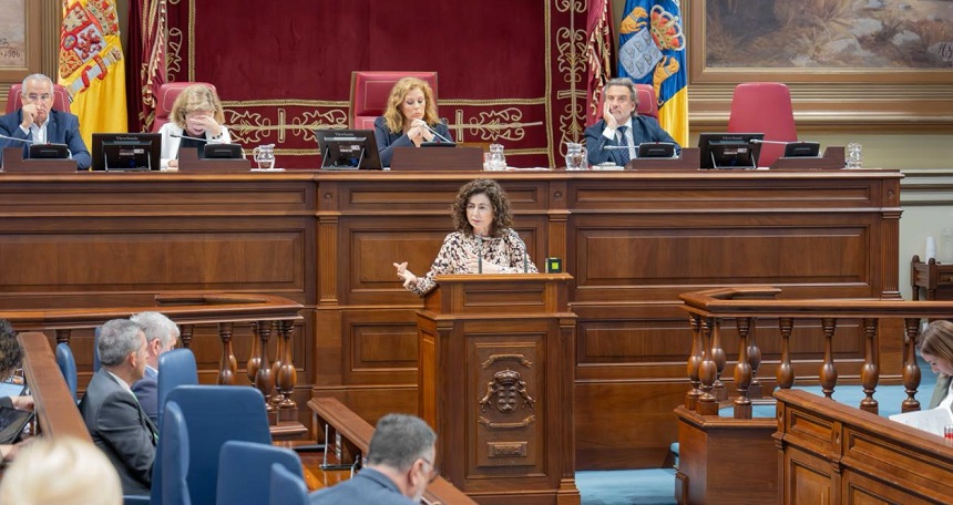 La consejera de Hacienda y Relaciones UE_debate primera lectura