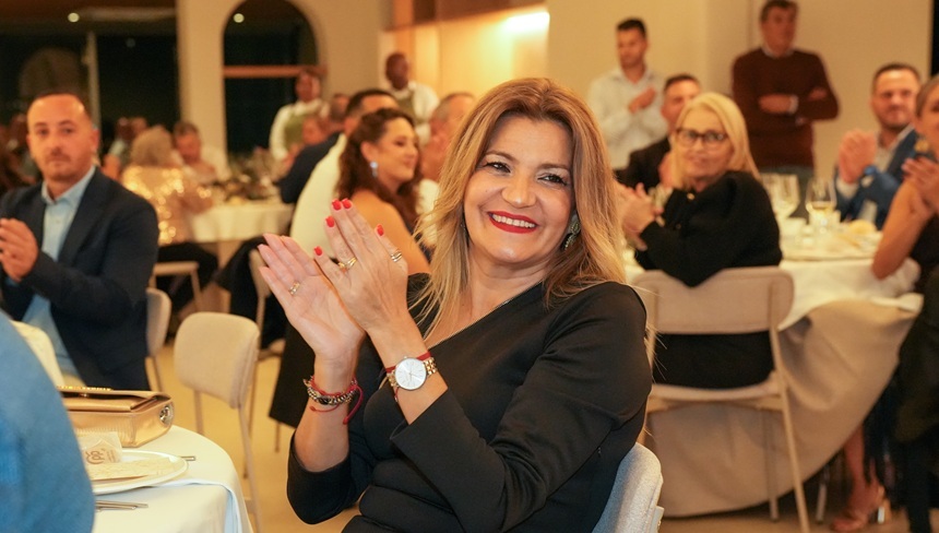 La secretaria general de la organización en la Isla también estuvo en el evento.