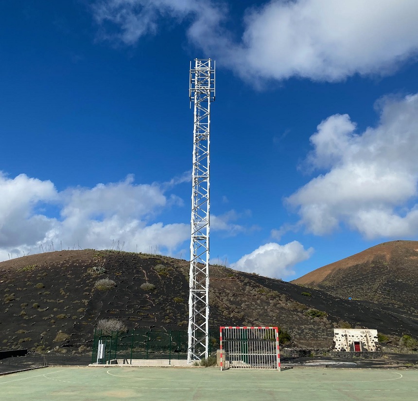 La torre en una imagen tomada esta semana.