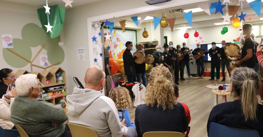 Momento de la actuación