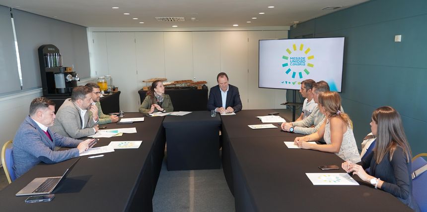 Otra de las reuniones que han mantenido este miércoles