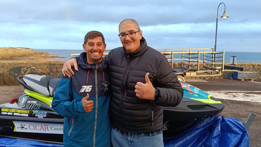Nuestro compañero Carmelo Padrón representó al Grupo Crónicas en el acto