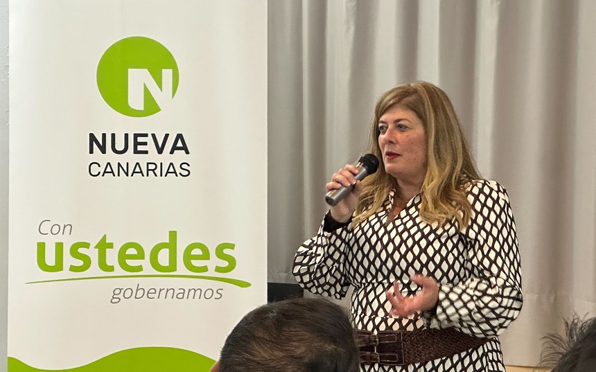 Belén Machín, secretaria general del Comité Local de Teguise