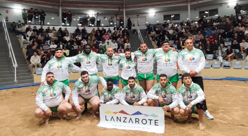 El equipo de San Bartolomé lo dio todo para no defraudar a su público