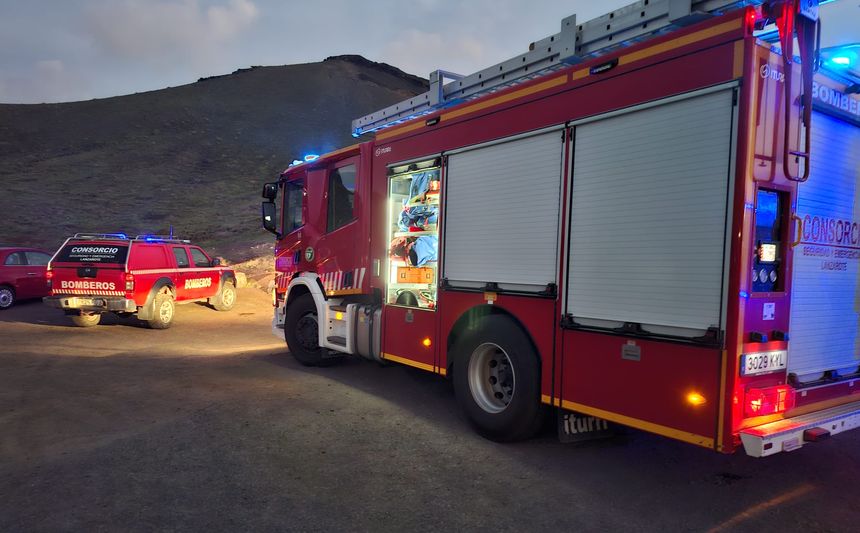 Imagen del dispositivo de los bomberos